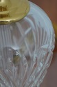 64903EC: WATERFORD Etched  Crystal Small Table Lam