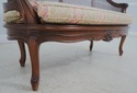 L64794EC: French Louis XV Cane Back Carved Settee