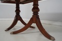 L73633: ETHAN ALLEN Mahogany Inlaid Dining Table