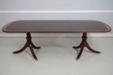 L73633: ETHAN ALLEN Mahogany Inlaid Dining Table
