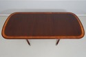 L73633: ETHAN ALLEN Mahogany Inlaid Dining Table