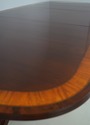 L73633: ETHAN ALLEN Mahogany Inlaid Dining Table