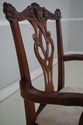 L73140: Set of 10 Mahogany Chippendale Dining Chai