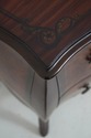 LF73747: Italian Style Burl Wood Bombe Painted Com