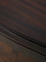 LF73747: Italian Style Burl Wood Bombe Painted Com
