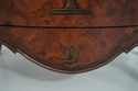 LF73747: Italian Style Burl Wood Bombe Painted Com