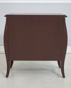 LF73747: Italian Style Burl Wood Bombe Painted Com