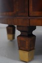 73729: MAITLAND SMITH Leather Top Mahogany Kidney 