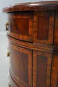 73729: MAITLAND SMITH Leather Top Mahogany Kidney 