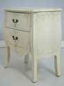 L73772: Venetian Paint Decorated Bombe Chest Accen