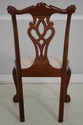 L73140: Set of 10 Mahogany Chippendale Dining Chai
