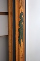 73643: FRIEDMAN BROTHERS Black & Gold Chinoiserie 
