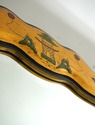 73643: FRIEDMAN BROTHERS Black & Gold Chinoiserie 