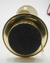 F73751: Brass 3 Column 2 Light Bouillette Table La