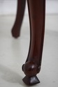 73746: Pair Of Mahogany Ribbon Back Armchairs