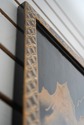 F73771: Pair Of Chinese Black Lacquer Wall Art Pan