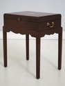 L73711: MADISON SQUARE Mahogany Inlaid Silver Lidd