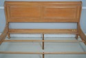 73485: ETHAN ALLEN King Size Country French Sleigh