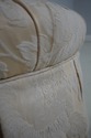 F73761: Round Tufted Ottoman w. Pleated Skirt