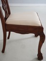 F73770: Carved Mahogany Chippendale Style Chair w.