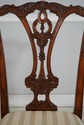 F73770: Carved Mahogany Chippendale Style Chair w.
