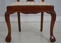 F73770: Carved Mahogany Chippendale Style Chair w.