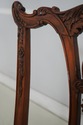 F73770: Carved Mahogany Chippendale Style Chair w.