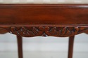 F73770: Carved Mahogany Chippendale Style Chair w.
