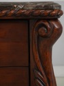 73757: Pair of Marble Top Nightstands