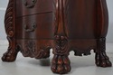 73757: Pair of Marble Top Nightstands