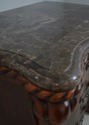 73757: Pair of Marble Top Nightstands