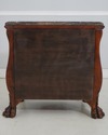 73757: Pair of Marble Top Nightstands
