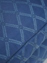 73767: BROYHILL Roll Arm Blue Upholstered Wing Cha