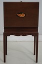 L73711: MADISON SQUARE Mahogany Inlaid Silver Lidd