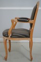 73768: French Louis XV Style Upholstered Open Armc