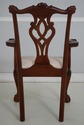 L73140: Set of 10 Mahogany Chippendale Dining Chai