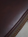 L73830: Pair Of HICKORY Leather Mahogany Armchairs