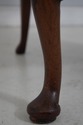 L73830: Pair Of HICKORY Leather Mahogany Armchairs