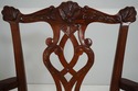 L73140: Set of 10 Mahogany Chippendale Dining Chai