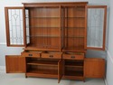 73705: STICKLEY Cherry Mission Style China Cabinet
