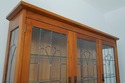 73705: STICKLEY Cherry Mission Style China Cabinet