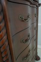 F73756: Victorian Style Mahogany Finish 5 Drawer C