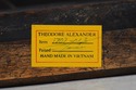 L73797: THEODORE ALEXANDER Neoclassical Burl Wood 