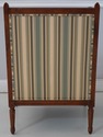 L73807: Pair Of STICKLEY Cherry Louis XVI Bergere 