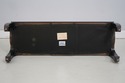 73743: CENTURY Oriental Style Leather Seat Black L