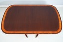 L73633: ETHAN ALLEN Mahogany Inlaid Dining Table