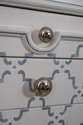 60325EC: Stunning Hand Painted 8 Drawer Designer L