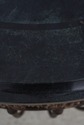 68673: MAITLAND SMITH Marble Top Iron Base Console