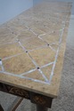 68693: French Louis XVI Style Stunning Inlaid Marb