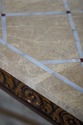 68693: French Louis XVI Style Stunning Inlaid Marb